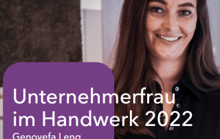 Genovefa Leng vom Sanitätshaus Klein - ist die diesjährige Siegerin des Wettbewerbs Unternehmerfrau im Handwerk 2022